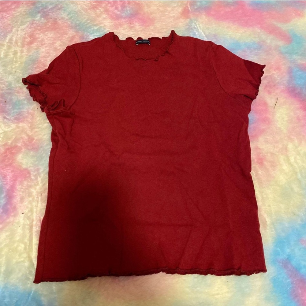 Red Brandy Melville top